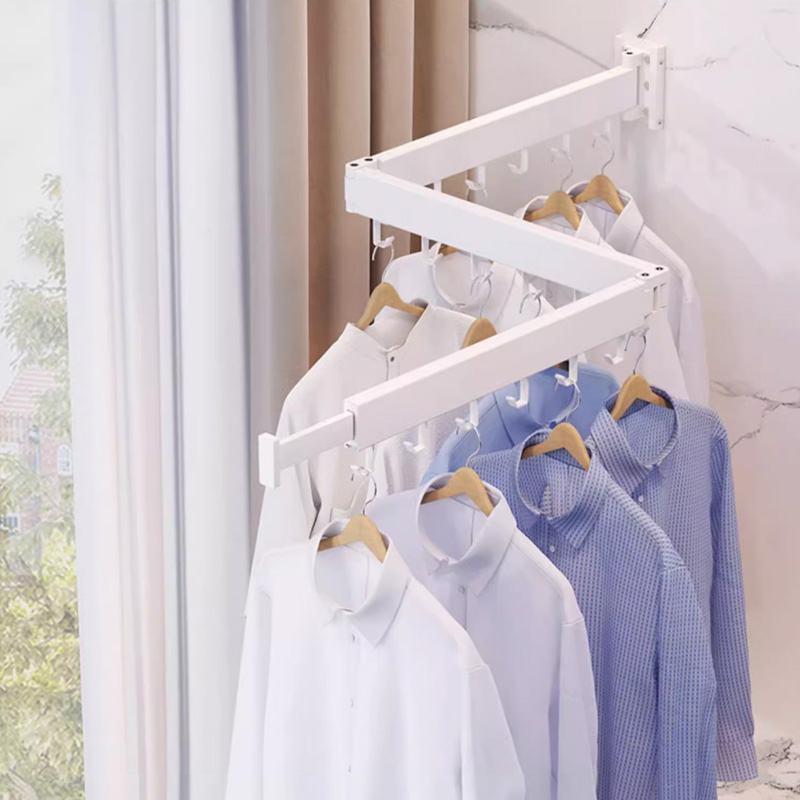 Laundry - Gancio appendiabiti da parete in alluminio