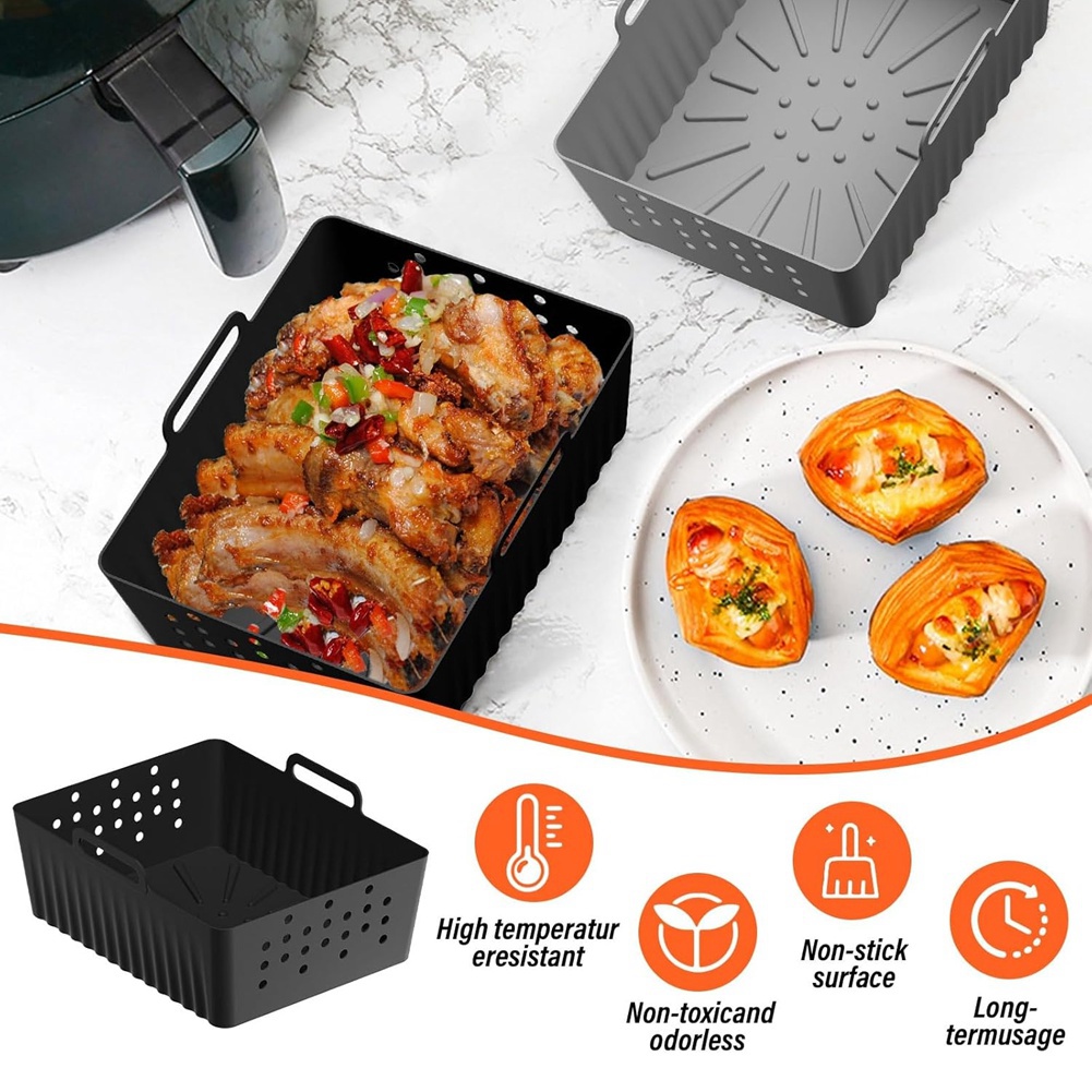 Air Fryer Silicone Pot Liner - NOVITÀ DISPONIBILE - 2 Pezzi di