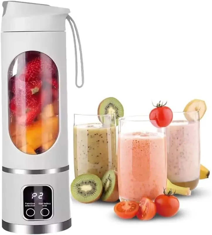 Portable Blender Usb Rechargeable - Frullatore e spremiagrumi multifunzionale ricaricabile tramite