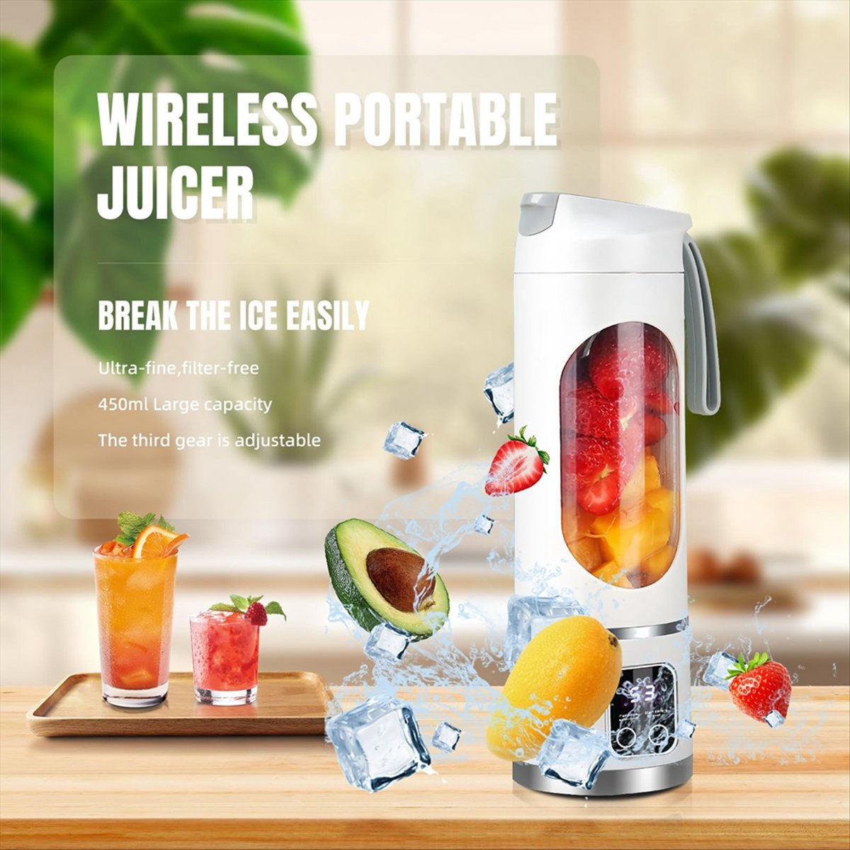 Portable Blender Usb Rechargeable - Frullatore portatile ricaricabile USB A20M Mini