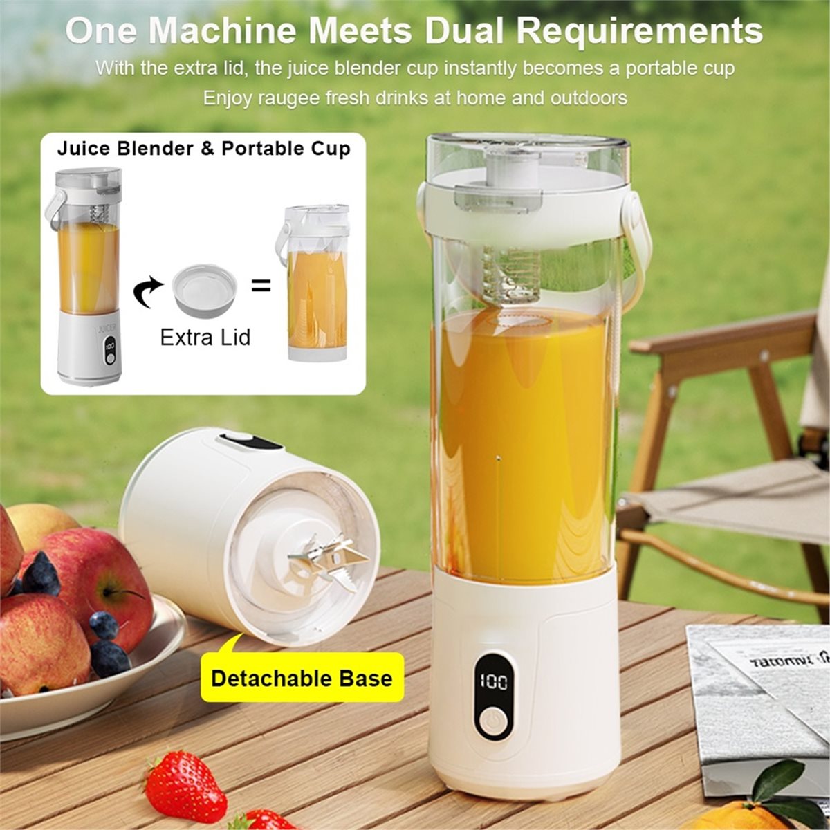 Frullatore Elettrico Portatile - Portable Blender Usb Rechargeable recensione e prezzo